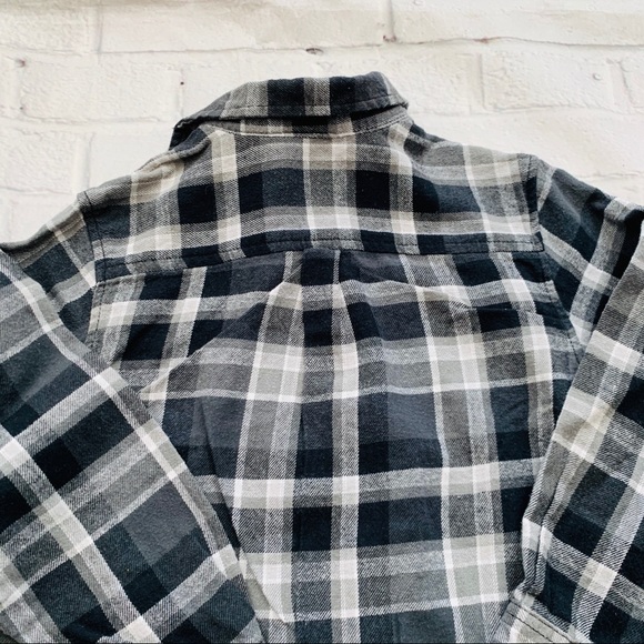 Faded Glory Boys Flannel Shirt Size 6/7 - Picture 6 of 8